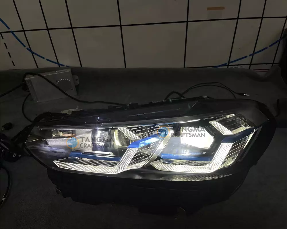 G08 LED Headlight Upgrade Blue Brow 3-in-1 Lens