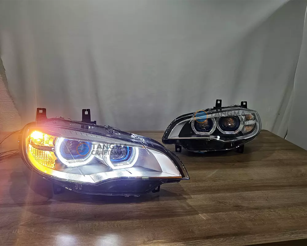 BMW X6 E71 Xenon Headlights Upgrade