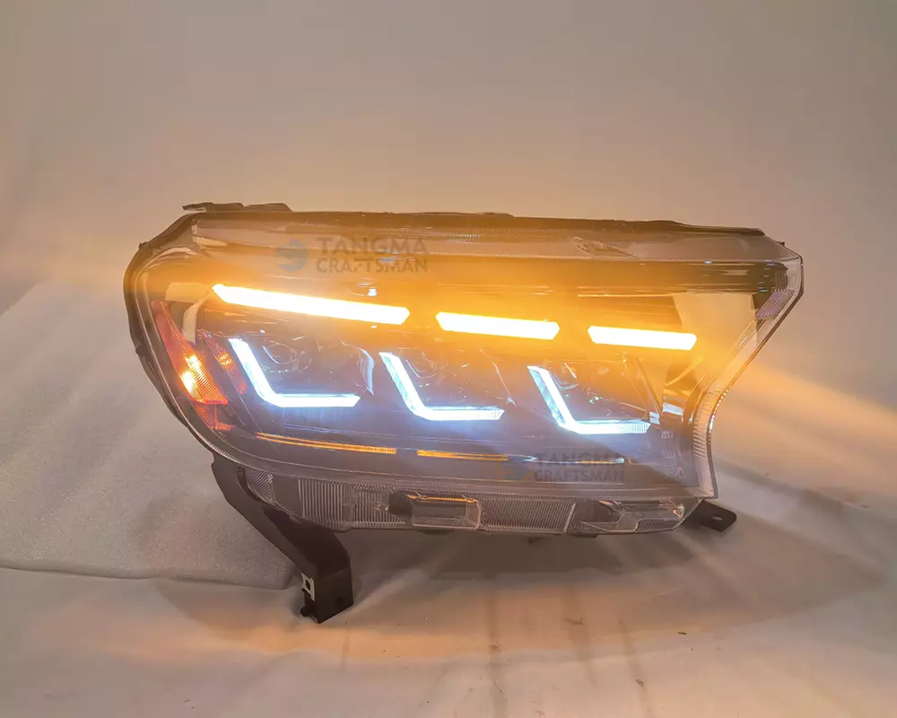 Ford Everest LED Headlights Mustang Style