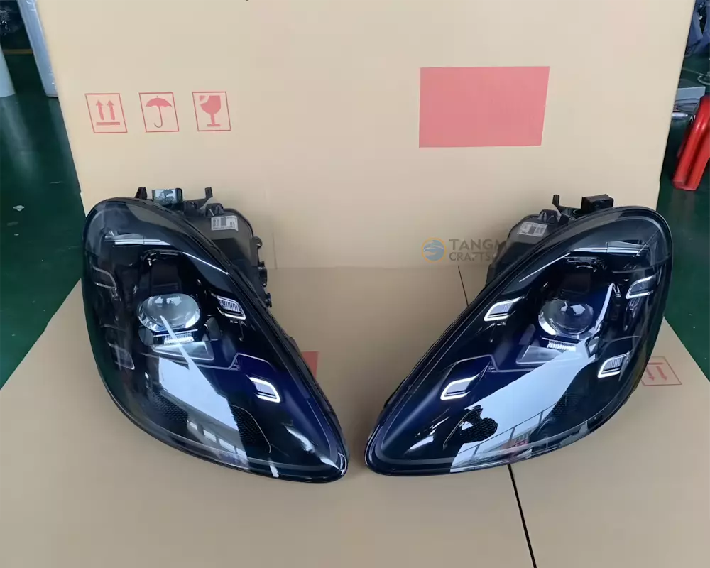 718 Matrix LED Headlights Cayman Boxster