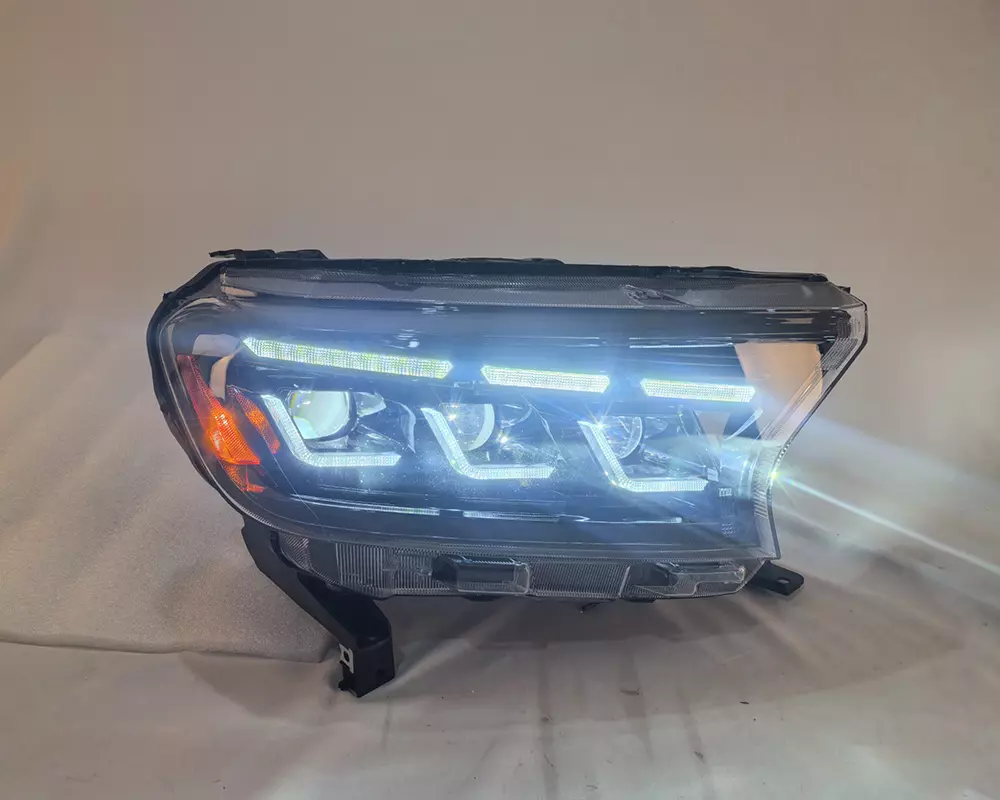 Ford Everest LED Headlights Mustang Style