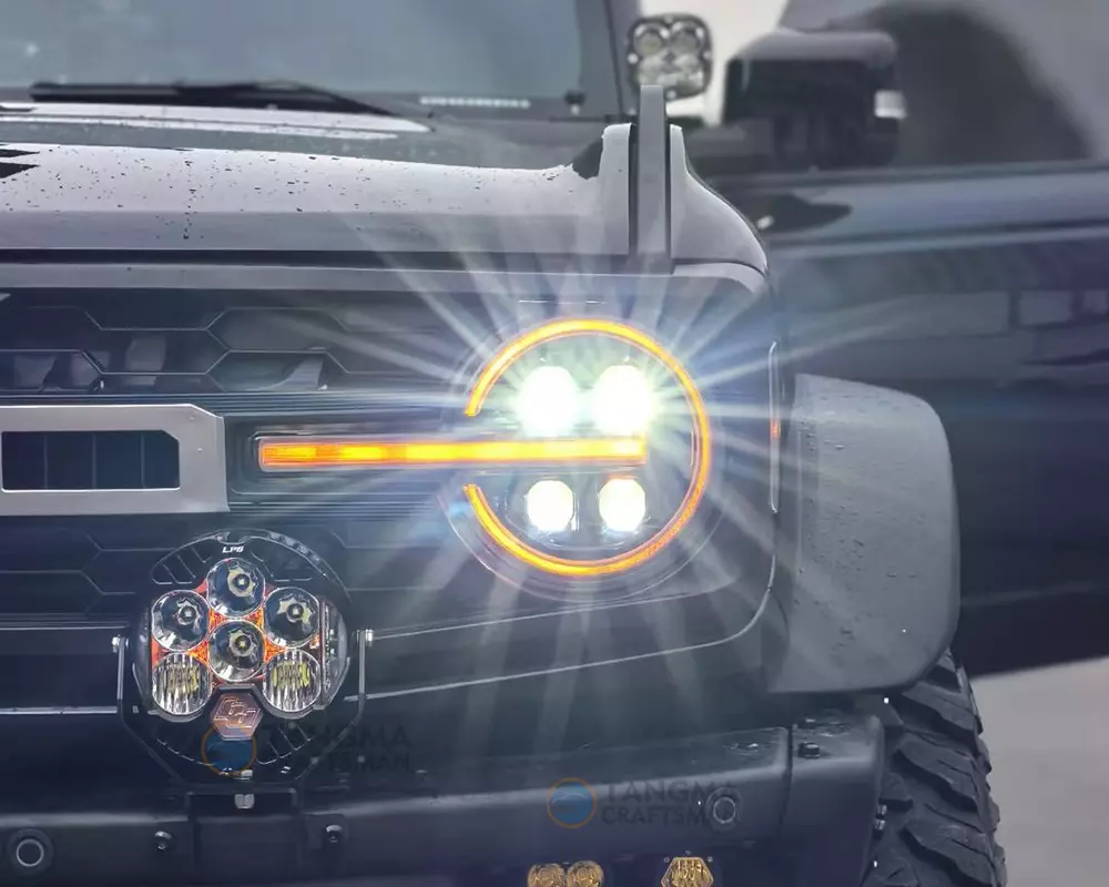 Ford Bronco LED Headlights Upgrade Kit