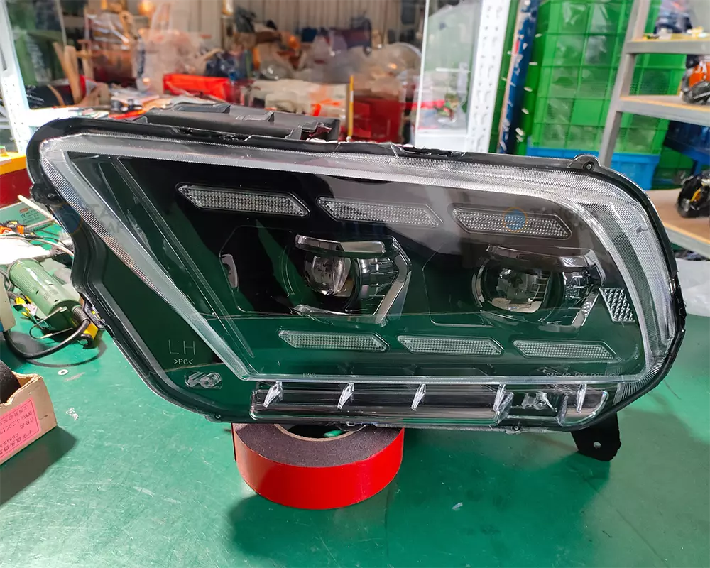 09-14 Mustang LED Headlights DRL Conversion Kit