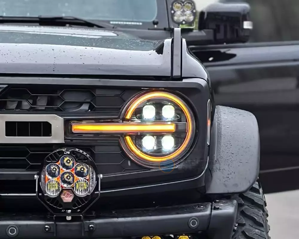 Ford Bronco LED Headlights Upgrade Kit
