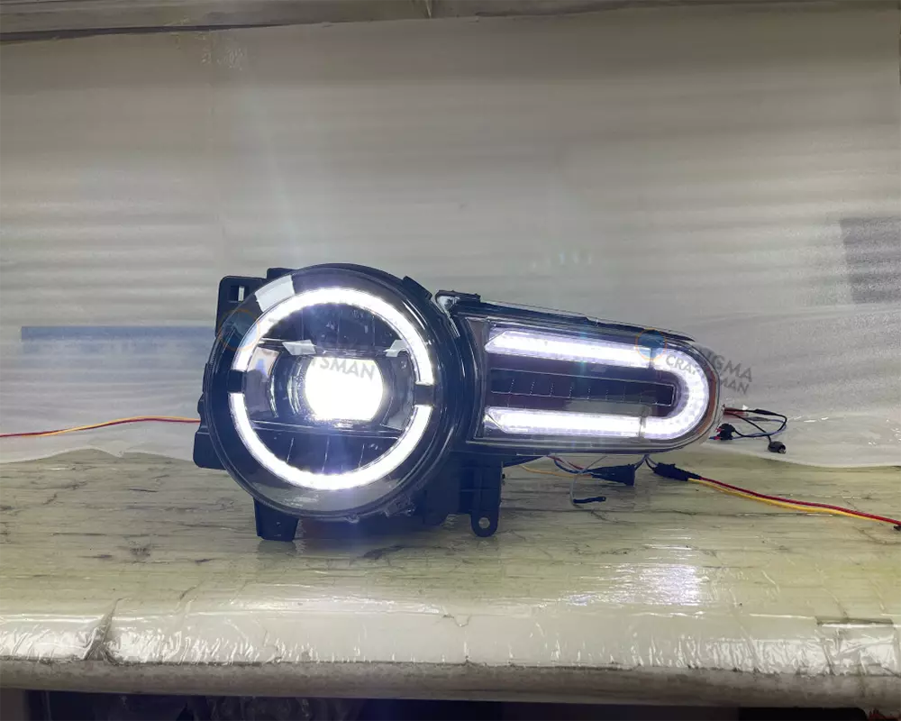 FJ Cruiser LED Headlights DRL Sequential Kit