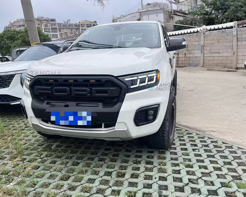 Ford Everest LED Headlights Mustang Style