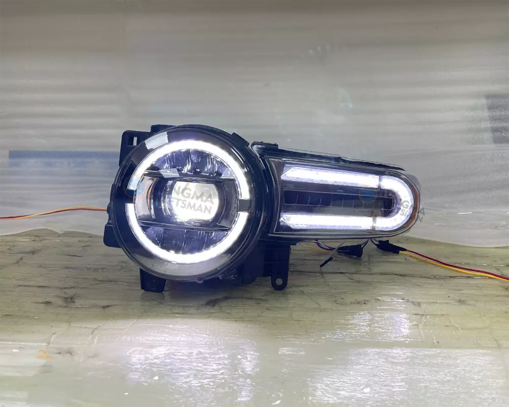 FJ Cruiser LED Headlights DRL Sequential Kit