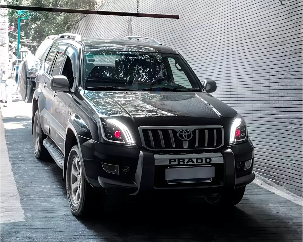 03-09 4Runner LED Headlights Assembly Kit DRL