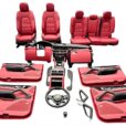 Porsche Pomegranate Red Interior