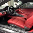 Porsche 911 interior upgrade pomegranate red calf leather full car kit