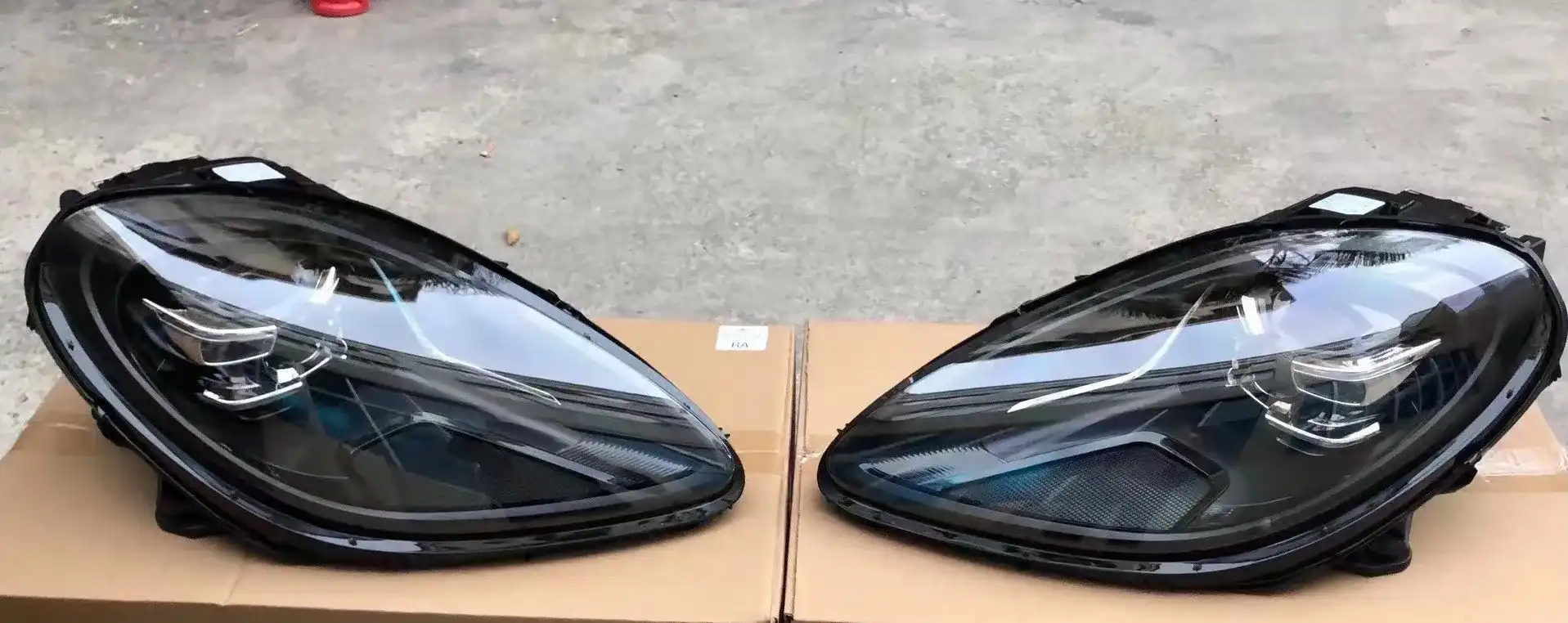 Cayenne 958 LED Headlights Matrix Upgrade