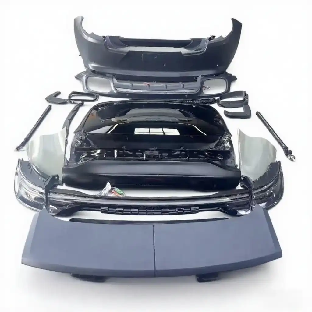 Porsche 970 to 971 kit PP material front and rear bumpers side skirts