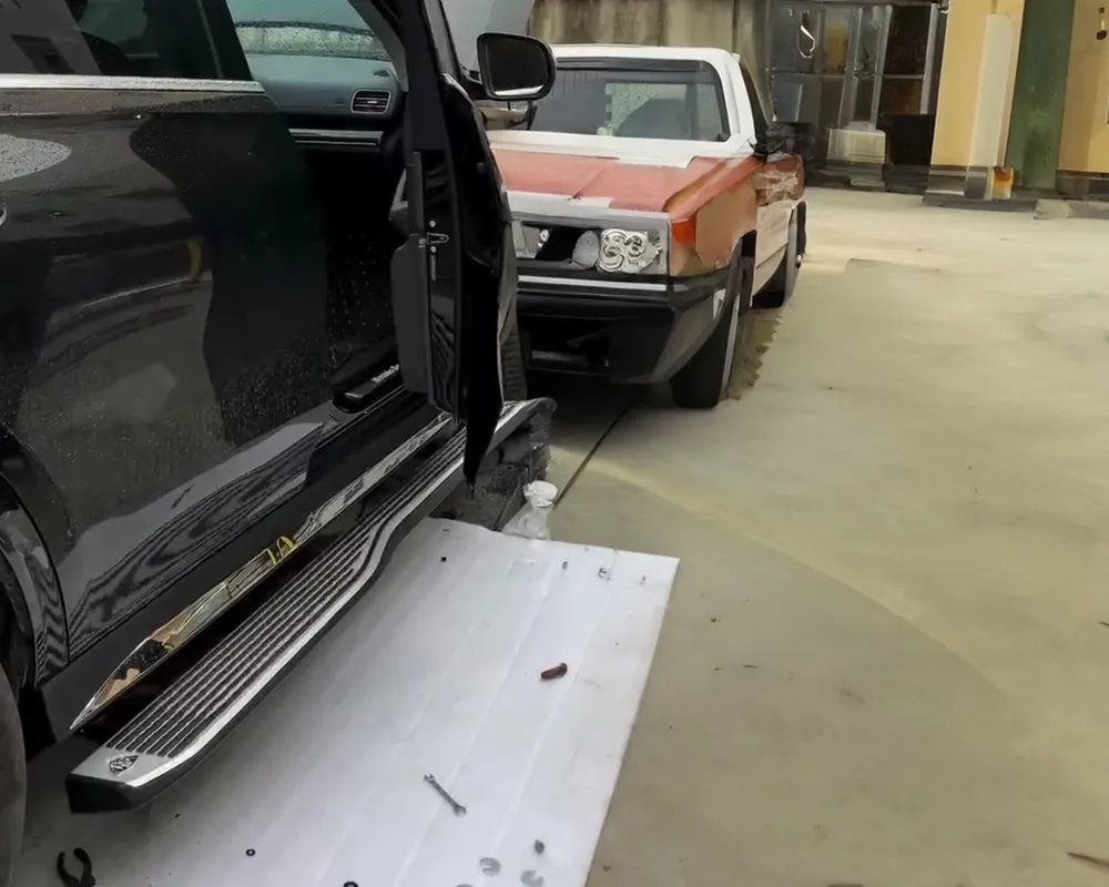 Benz GLE Electric Running Boards