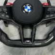 BMW Carbon Fiber Steering Wheel with Premium Leather Multifunctional