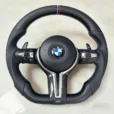 BMW Carbon Fiber Steering Wheel with Premium Leather Multifunctional