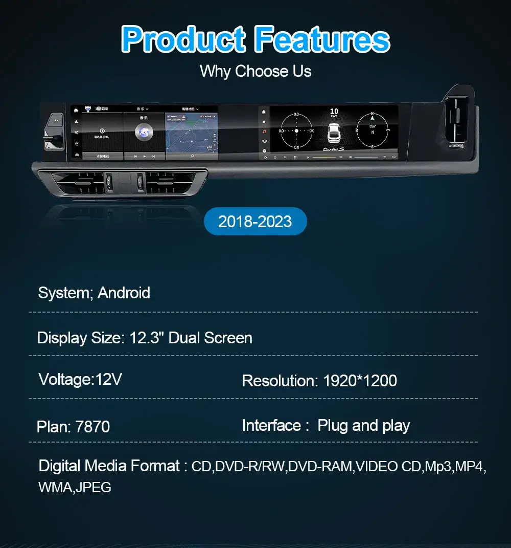 Porsche Cayenne Multimedia Dual 