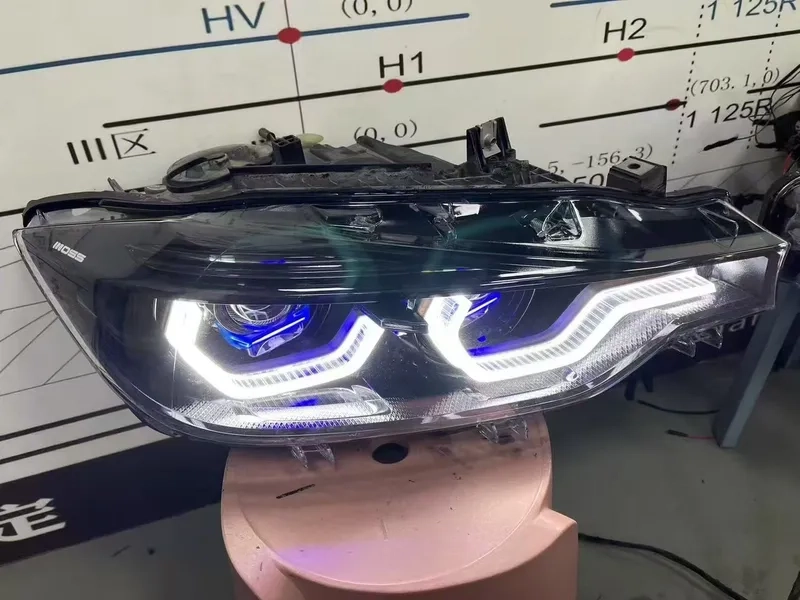 13+ BMW 3 Series GT LED Headlights F34 DRL Sequential