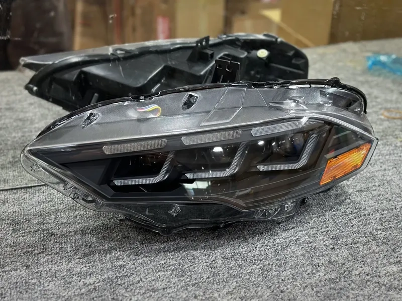 18+ Ford Mustang LED Headlights with DRL Projector