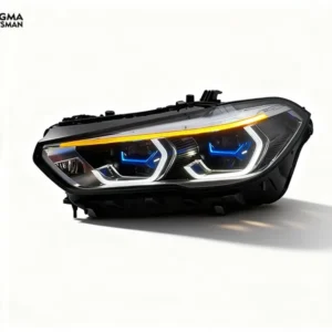 2019+ BMW X5 LED Laser Headlights Laser Spoon G05 G18 Fit