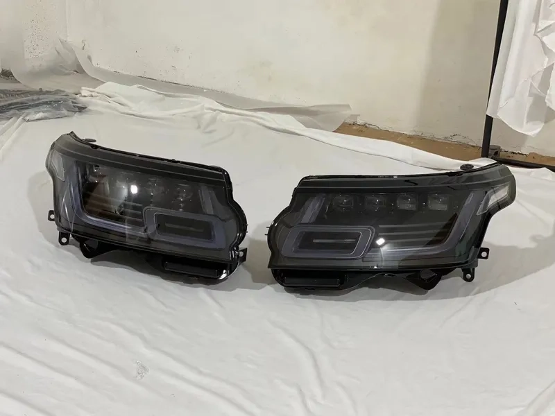 13+ Range Rover Vogue LED Matrix Headlights Upgrade