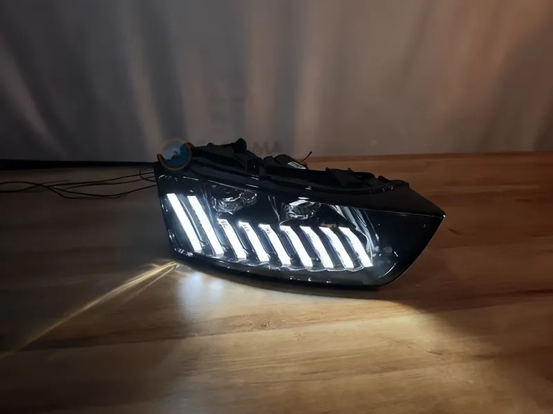 2013+ Audi Q3 LED Headlights Sequential Signal