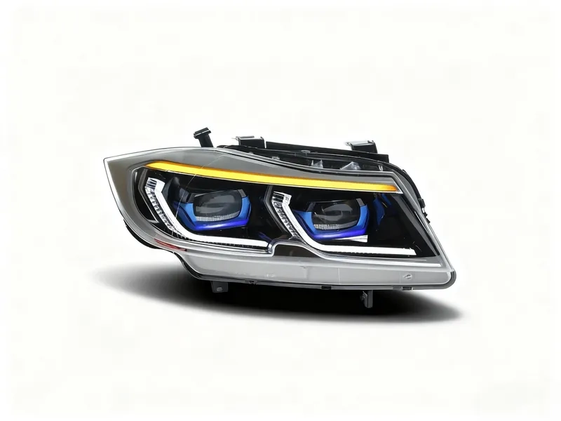 05+ BMW 3 Series E90 LED Headlights Sequential DRL