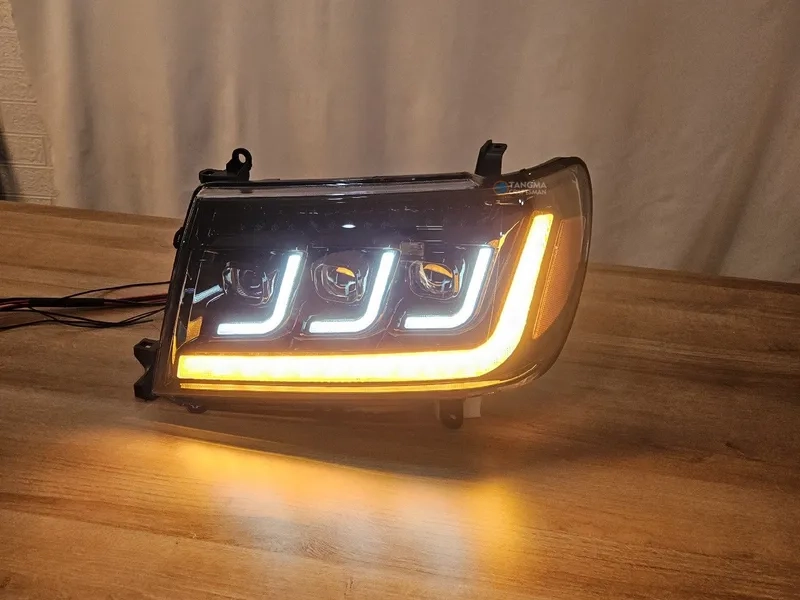 02+ Land Cruiser Headlight LED DRL Sequential Signal