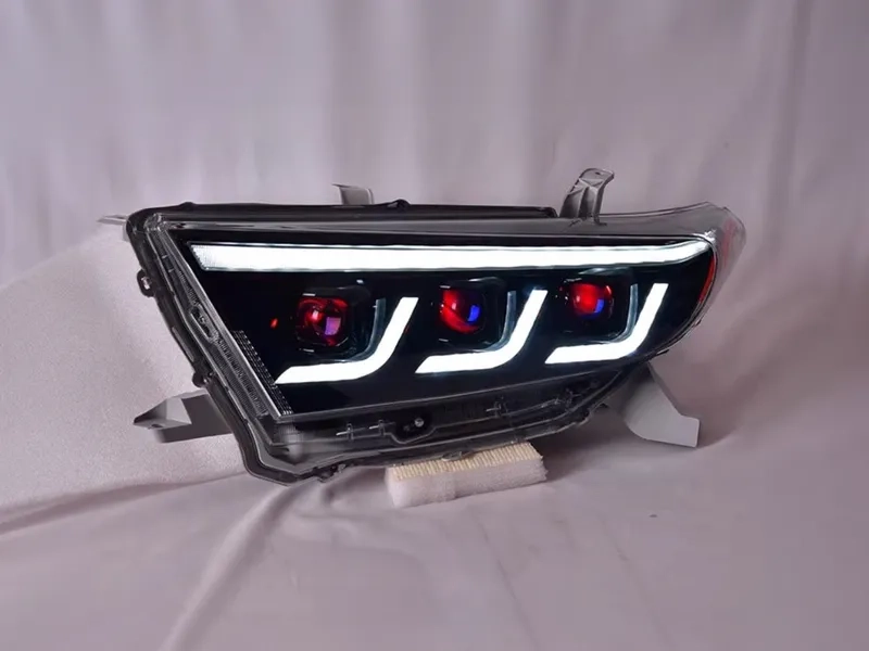 2012+ Highlander LED Headlights Sequential Turn