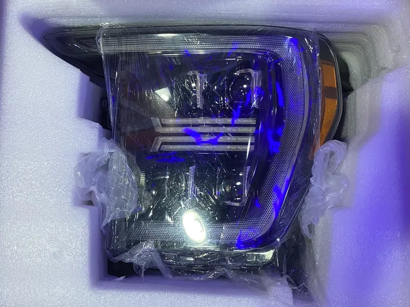 21+ Ford Raptor F150 LED Headlights Scanning DRL