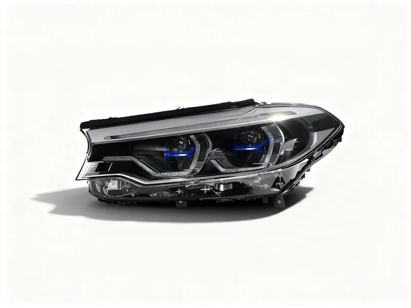18+ BMW G30 LED Headlights Blue DRL Icon Upgrade