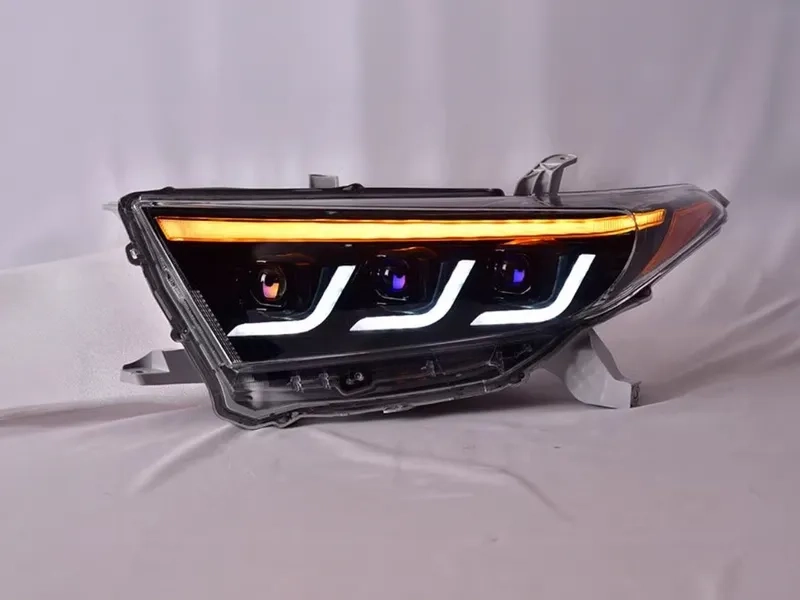 2012+ Highlander LED Headlights Sequential Turn