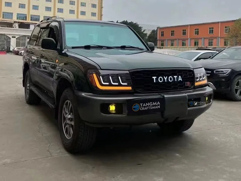 02+ Land Cruiser Headlight LED DRL Sequential Signal