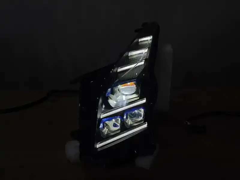 14+ Cadillac ATS LED Headlights Blue DRL Sequential