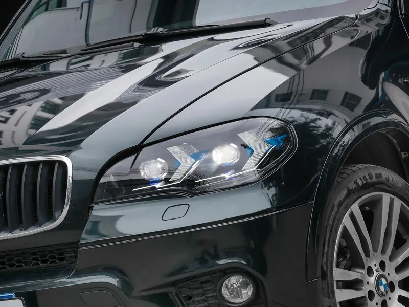 07+ BMW X5 LED Headlights E70 DRL Upgrade