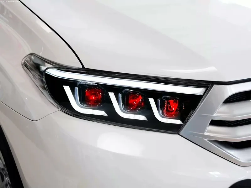 2012+ Highlander LED Headlights Sequential Turn