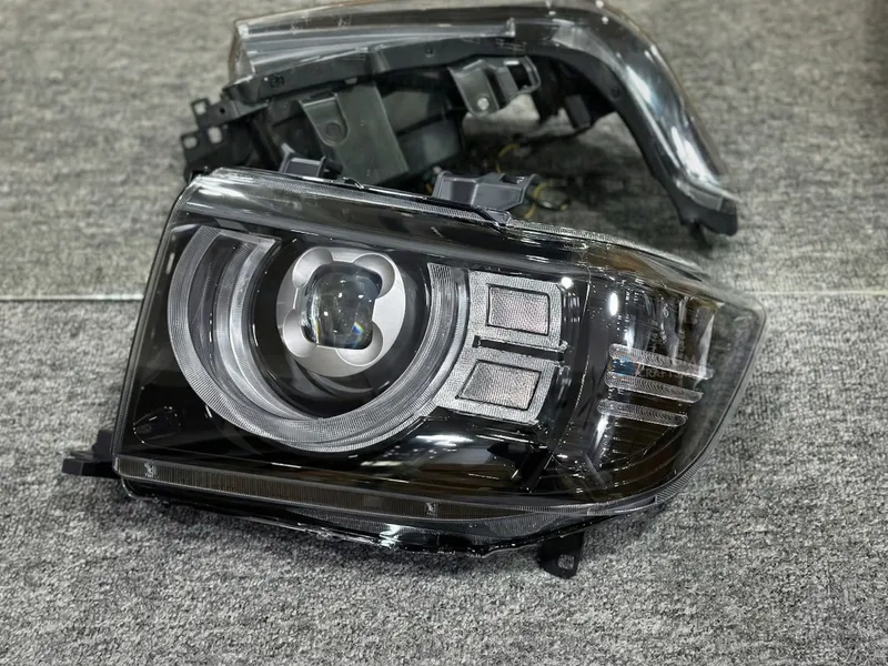 06+ Land Cruiser LC76 LED Headlights Upgrade Lens