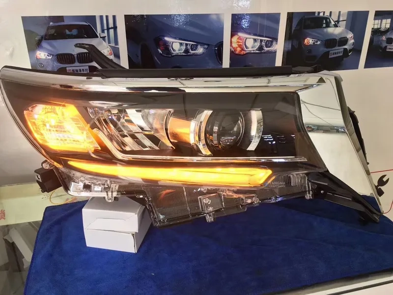 2018 Toyota Prado LED Headlights Projector DRL