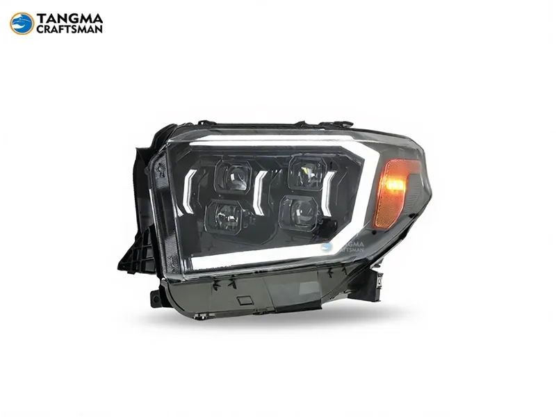 2014+ Toyota Tundra Headlight Assembly LED DRL Lens