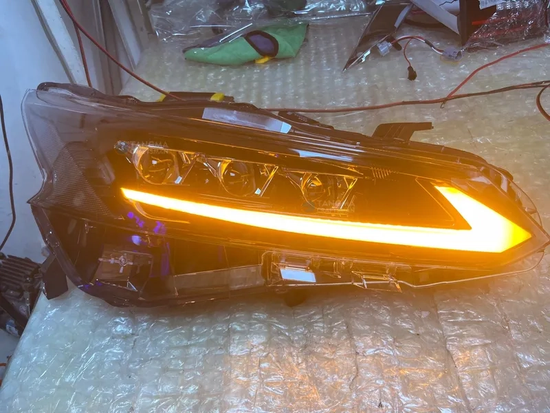 2019+ Nissan Altima LED Headlights Tri-Lens DRL