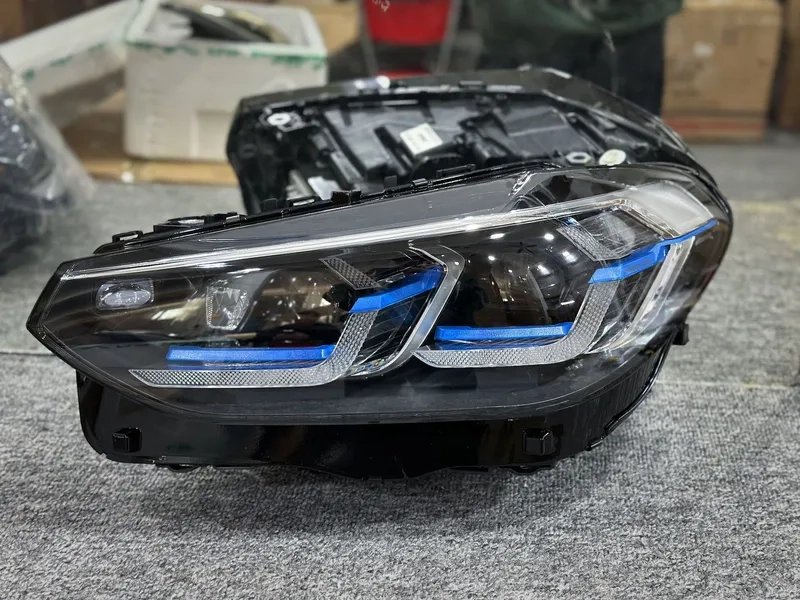 2018+ BMW X3 LED Headlight Assembly Blue DRL G08