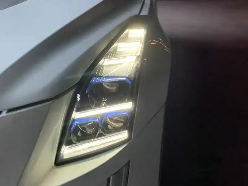 14+ Cadillac ATS LED Headlights Blue DRL Sequential