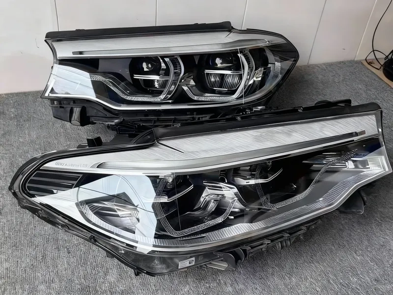 09+ BMW 7 Series LED Headlights F02 Upgrade DRL