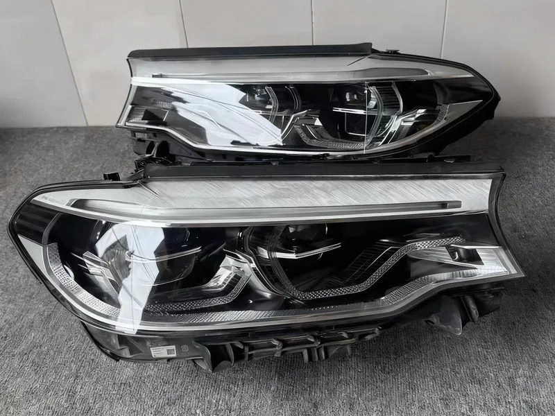 09+ BMW 7 Series LED Headlights F02 Upgrade DRL