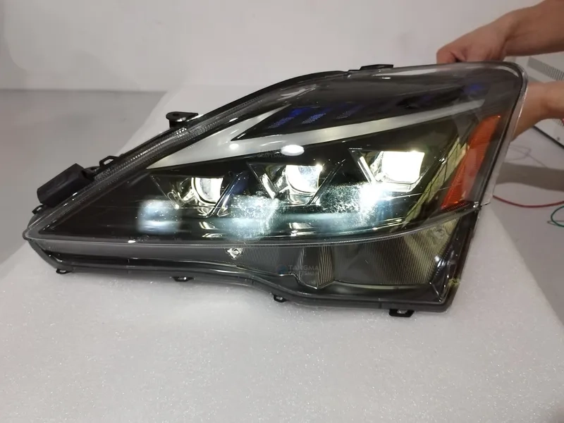 2006+ Lexus IS Headlight Assembly LED Triple-Beam