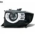 06+ Land Cruiser LC76 LED Headlights Upgrade Lens