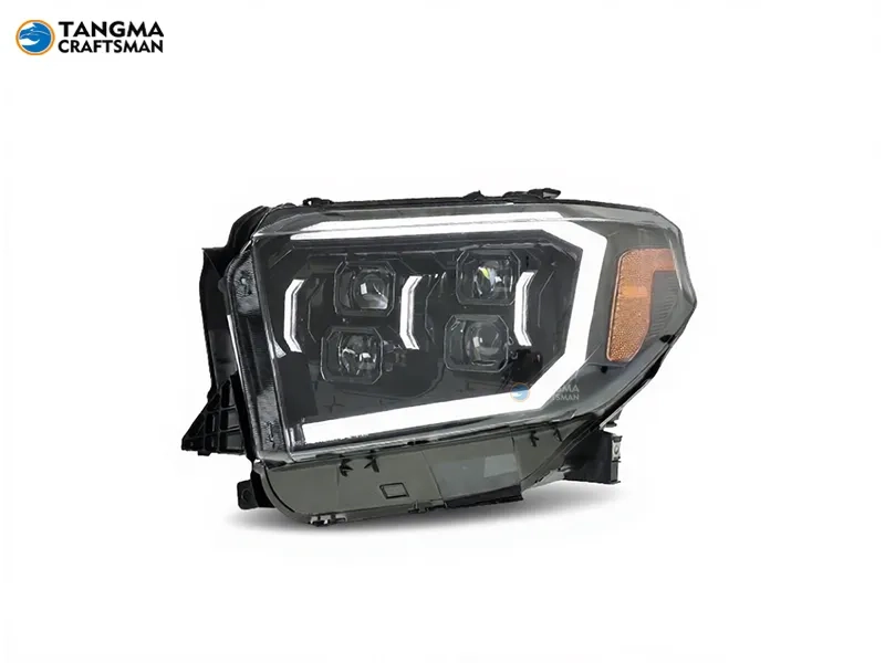 2014+ Toyota Tundra Headlight Assembly LED DRL Lens
