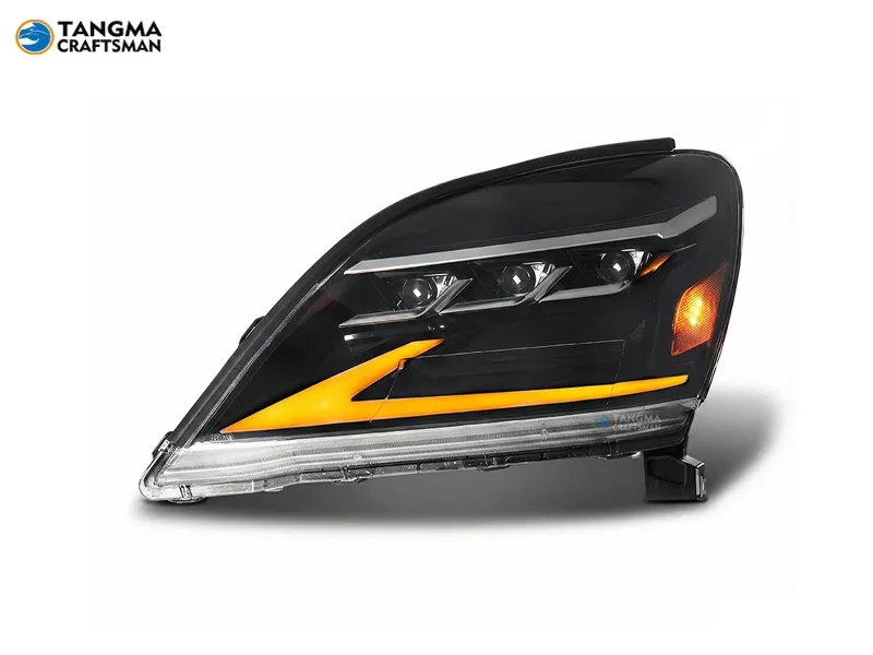 2003+ Lexus GX Headlight Assembly LED Triple-Lens