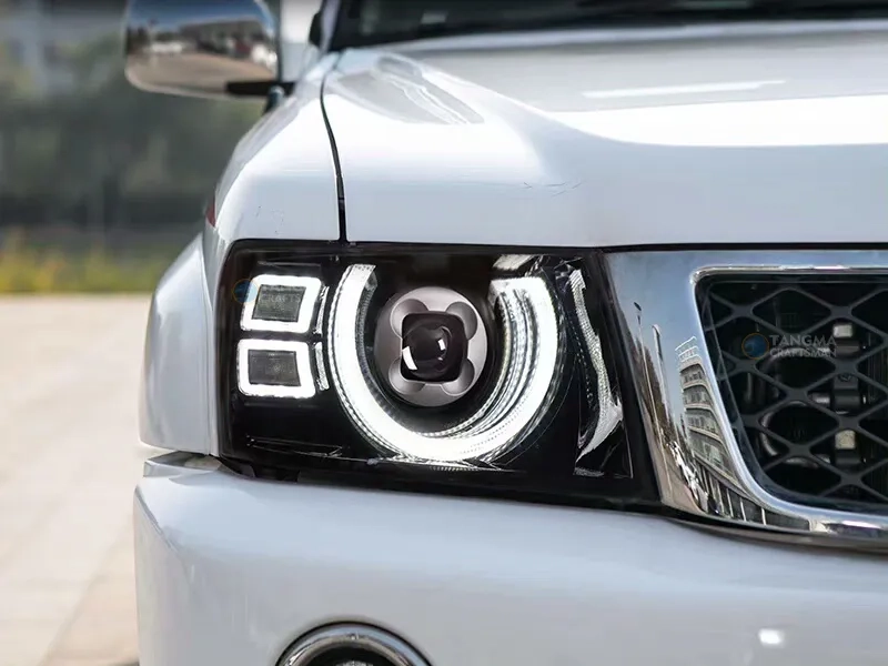 05+ Nissan Patrol Y61 Laser LED Headlight DRL Turn