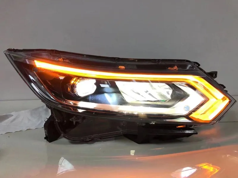19+ Qashqai LED Headlight Assembly Dual Beam Lens