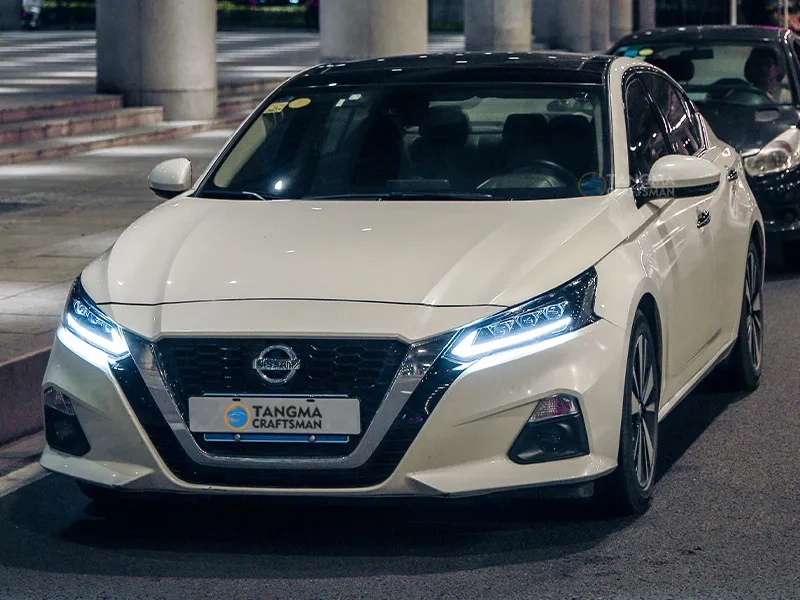 2019+ Nissan Altima LED Headlights Tri-Lens DRL